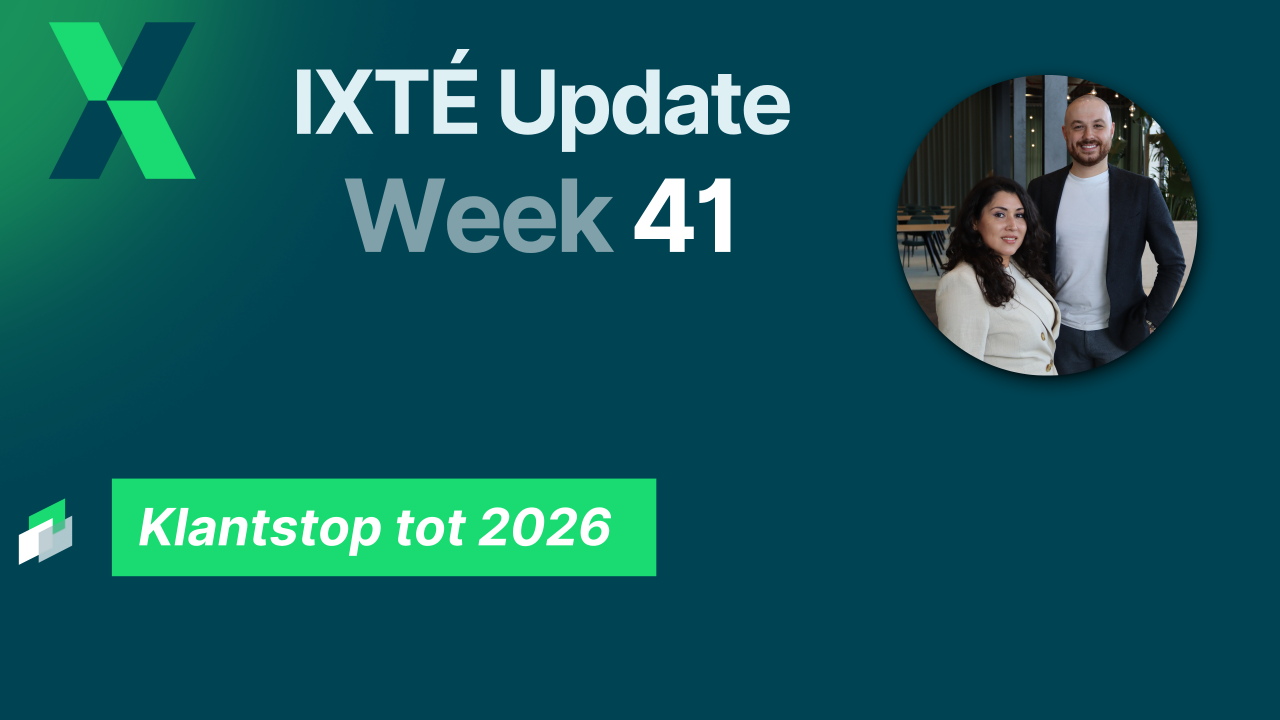 IXTE kondigt klantstop aan om kwaliteit te waarborgen